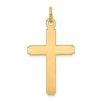 Load image into Gallery viewer, 14k Polished Cross Pendant
