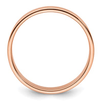 Load image into Gallery viewer, 14k Rose Gold 5mm Lightweight Flat Wedding Band Size 9
