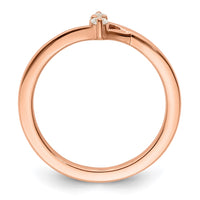 Load image into Gallery viewer, 14K Rose Gold Diamond Complete Promise/Engagement Ring
