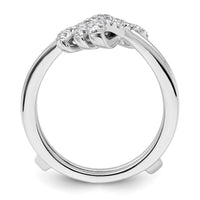 Load image into Gallery viewer, 14K White Gold Diamond Guard
