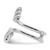 Load image into Gallery viewer, 14K White Gold Diamond Guard
