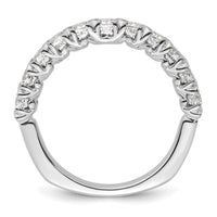 Load image into Gallery viewer, 14k White Gold Diamond Wedding Band

