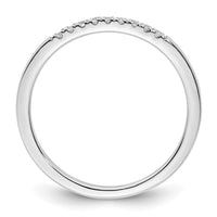 Load image into Gallery viewer, 14k White Gold Diamond Wedding Band
