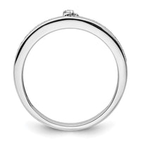 Load image into Gallery viewer, 14k White Gold Diamond Mens Complete Wedding Band
