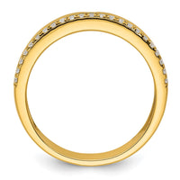 Load image into Gallery viewer, 14k Diamond Mens Complete Wedding Band
