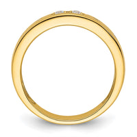 Load image into Gallery viewer, 14k Infinity Diamond Womens Complete Wedding Band
