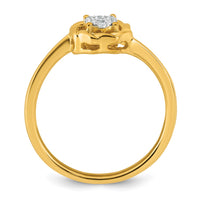 Load image into Gallery viewer, 14k Complete Diamond Cluster Round Engagement Ring
