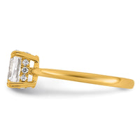 Load image into Gallery viewer, 14k Semi-mount Diamond Basket Oval Center Engagement Ring
