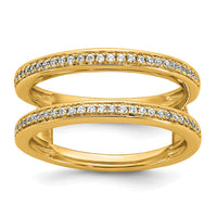 Load image into Gallery viewer, 14k Complete Diamond Ring Guard
