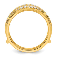 Load image into Gallery viewer, 14k Complete Diamond Ring Guard
