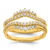 14k Complete Diamond Ring Guard