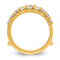 Load image into Gallery viewer, 14k Complete Diamond Ring Guard
