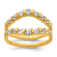Load image into Gallery viewer, 14k Complete Diamond Ring Guard
