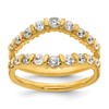 14k Complete Diamond Ring Guard