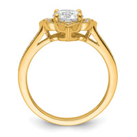 Load image into Gallery viewer, 14k Semi-Mount Diamond Round Center Engagement Ring
