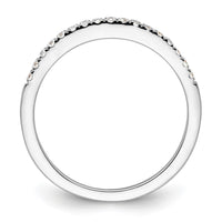 Load image into Gallery viewer, 14k White Gold 1/6 carat Diamond Complete Wedding Band
