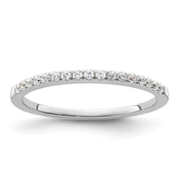 Load image into Gallery viewer, 14k White Gold 1/6 carat Diamond Complete Wedding Band
