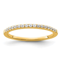 Load image into Gallery viewer, 14k Yellow Gold 1/6 carat Diamond Complete Wedding Band
