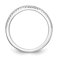 Load image into Gallery viewer, 14k White Gold 1/4 carat Diamond Set of 2 Complete Wedding Bands
