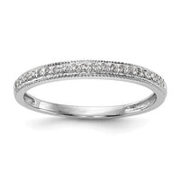 Load image into Gallery viewer, 14k White Gold 1/8 carat Diamond Set of 2 Complete Wedding Bands
