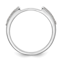 Load image into Gallery viewer, 14k White Gold 1/4 carat Diamond Set of 2 Complete Wedding Bands
