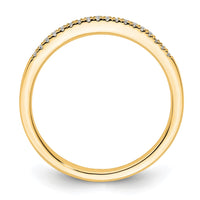 Load image into Gallery viewer, 14k Yellow Gold Diamond Wedding Band
