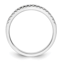 Load image into Gallery viewer, 14k White Gold 1/5 carat Diamond Complete Wedding Band
