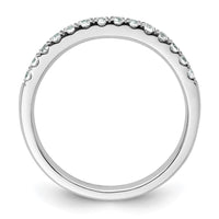 Load image into Gallery viewer, 14k White Gold 1/3 carat Diamond Complete Wedding Band
