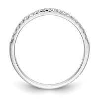 Load image into Gallery viewer, 14K White Gold 1/6 carat Diamond Complete Wedding Band
