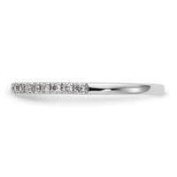 Load image into Gallery viewer, 14K White Gold 1/6 carat Diamond Complete Wedding Band
