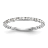 Load image into Gallery viewer, 14K White Gold 1/6 carat Diamond Complete Wedding Band
