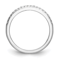 Load image into Gallery viewer, 14k White Gold 1/4 carat Diamond Complete Wedding Band
