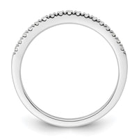 Load image into Gallery viewer, 14k White Gold 1/6 carat Diamond Complete Wedding Band
