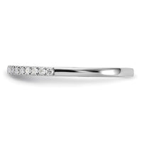 Load image into Gallery viewer, 14k White Gold 1/5 carat Diamond Complete Wedding Band
