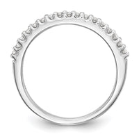 Load image into Gallery viewer, 14k White Gold 1/5 carat Diamond Complete Wedding Band
