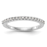 Load image into Gallery viewer, 14k White Gold 1/5 carat Diamond Complete Wedding Band

