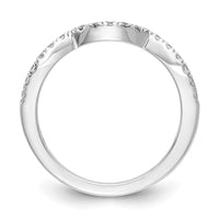 Load image into Gallery viewer, 14k White Gold Diamond Wedding Band
