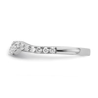 Load image into Gallery viewer, 14k White Gold Diamond Wedding Band
