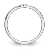 Load image into Gallery viewer, 14K White Gold 1/10 carat Diamond Complete Wedding Band
