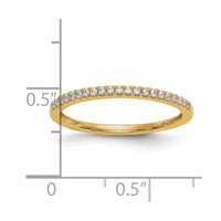 Load image into Gallery viewer, 14K Yellow Gold Diamond Wedding Band
