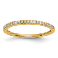 Load image into Gallery viewer, 14K Yellow Gold Diamond Wedding Band
