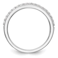 Load image into Gallery viewer, 14K White Gold 1/4 carat Diamond Complete Wedding Band
