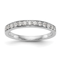 Load image into Gallery viewer, 14K White Gold 1/3 carat Diamond Complete Wedding Band
