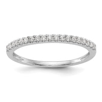 Load image into Gallery viewer, 14K White Gold 1/5 carat Diamond Complete Wedding Band
