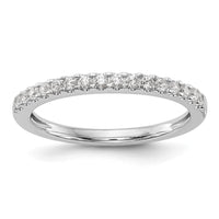 Load image into Gallery viewer, 14K White Gold 1/4 carat Diamond Complete Wedding Band
