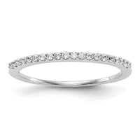 Load image into Gallery viewer, 14K White Gold 1/6 carat Diamond Complete Wedding Band
