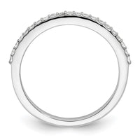 Load image into Gallery viewer, 14K White Gold 1/5 carat Diamond Complete Wedding Band
