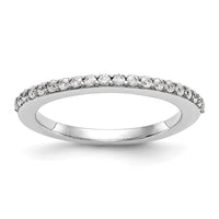 Load image into Gallery viewer, 14K White Gold 1/4 carat Diamond Complete Wedding Band
