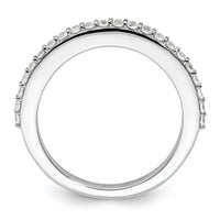 Load image into Gallery viewer, 14K White Gold 3/8 carat Diamond Complete Wedding Band
