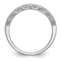 Load image into Gallery viewer, 14k White Gold 1/5 carat Diamond Complete Wedding Band
